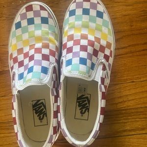 Vans Rainbow Slip Ons